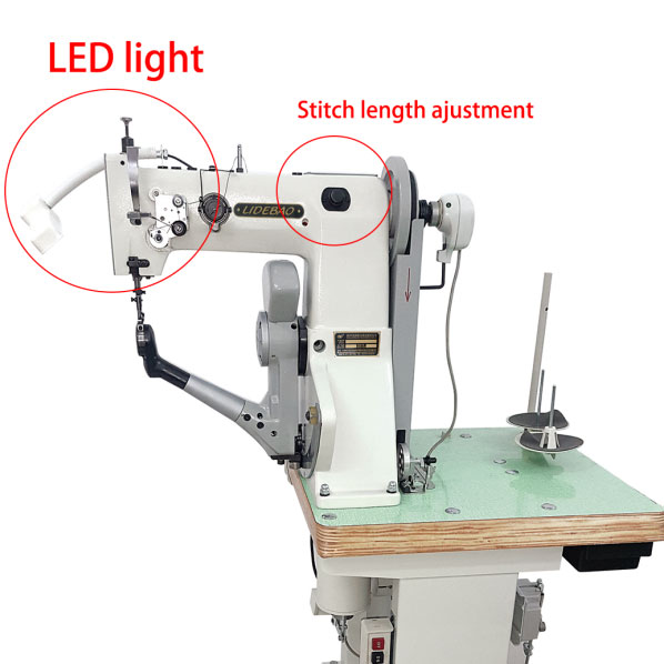Automatic Needle Adjustment Double Lock Stitching Shoe Edge Machine